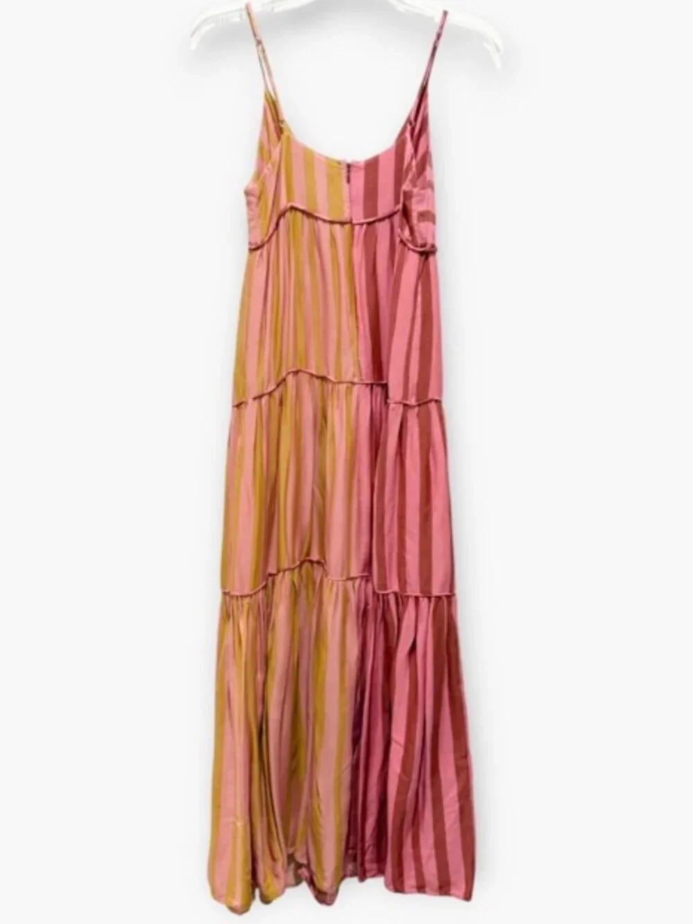 Farm Rio x Anthropologie Striped Maxi Dress Petite Small